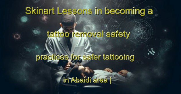 Skinart Lessons in becoming a tattoo removal safety practices for safer tattooing in Abaidi area | RemovalTraining | RemovalClasses | SkinartTraining-China